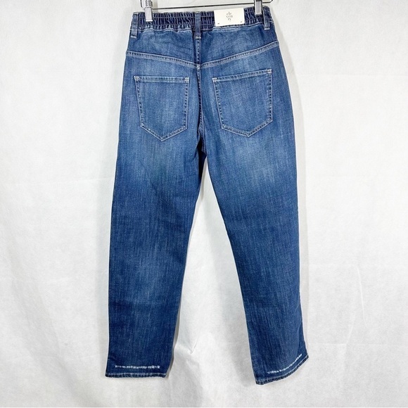 Eleventy Womens High Rise Straight Leg Blue Denim Wash Size US 2 - Picture 2 of 14